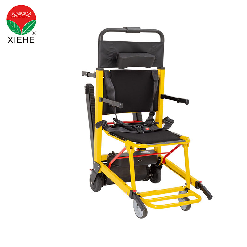 Ascensore per barella per sedia a rotelle rampicante per sedia a rotelle elettrica pieghevole in alluminio per l'evacuazione